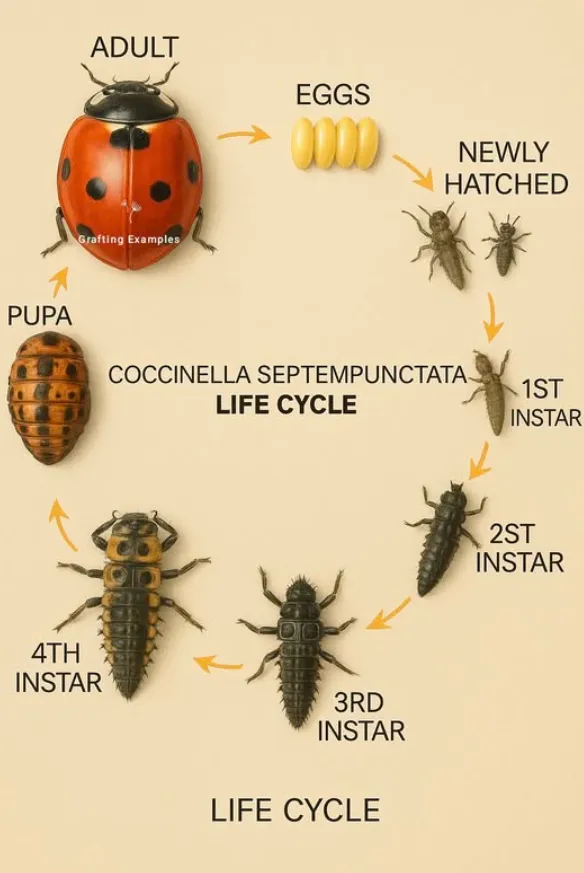 Lady Beetle Life Cycle
