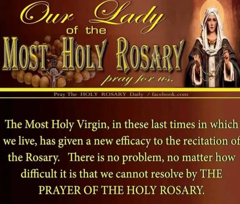 prayers after praying the rosary