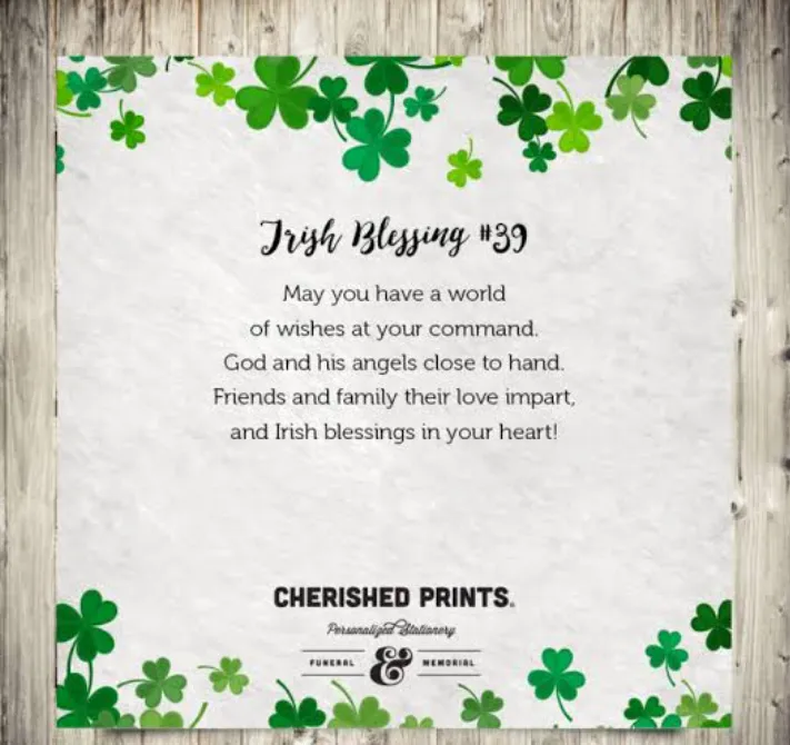 Irish Blessing