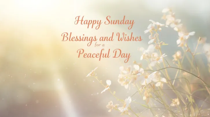 sunday prayers and blessings