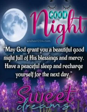 bless good night