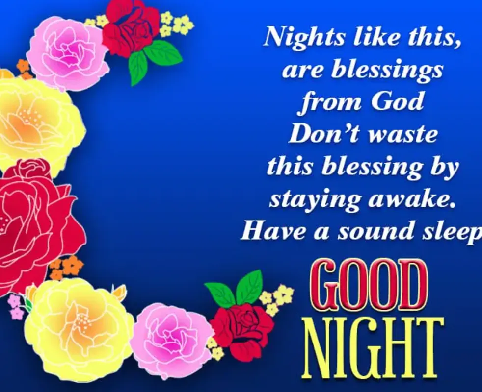 bless good night