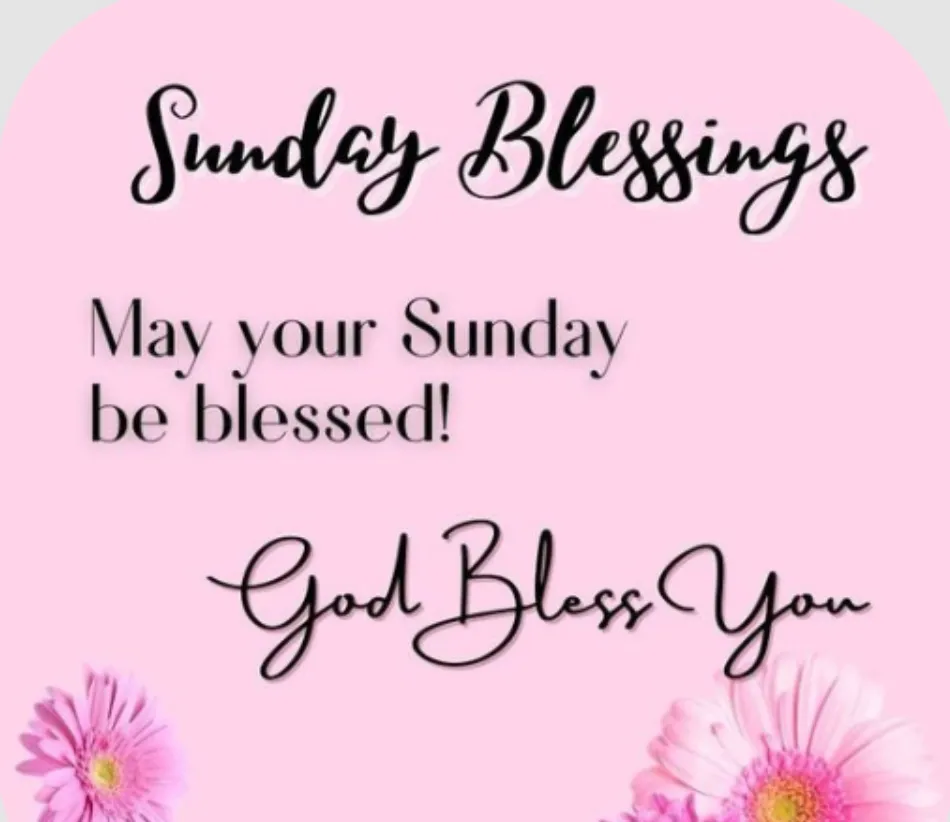 happy sunday blessings