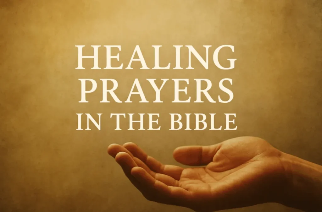 healing prayers and scriptures