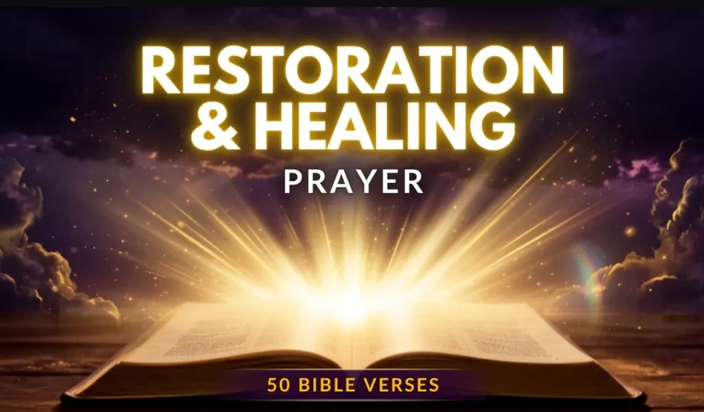 healing prayers in the bible