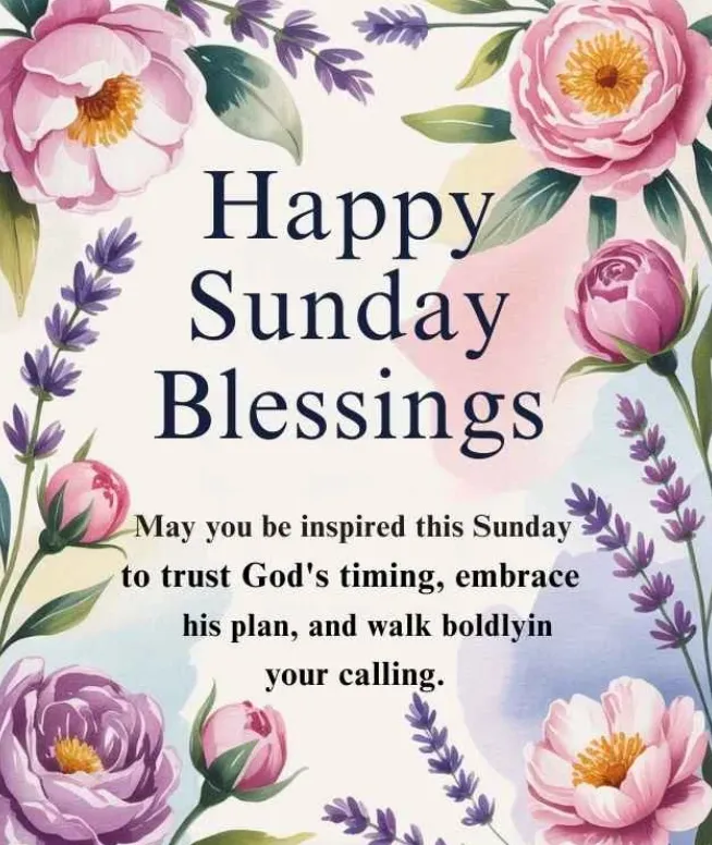 positive sunday blessings