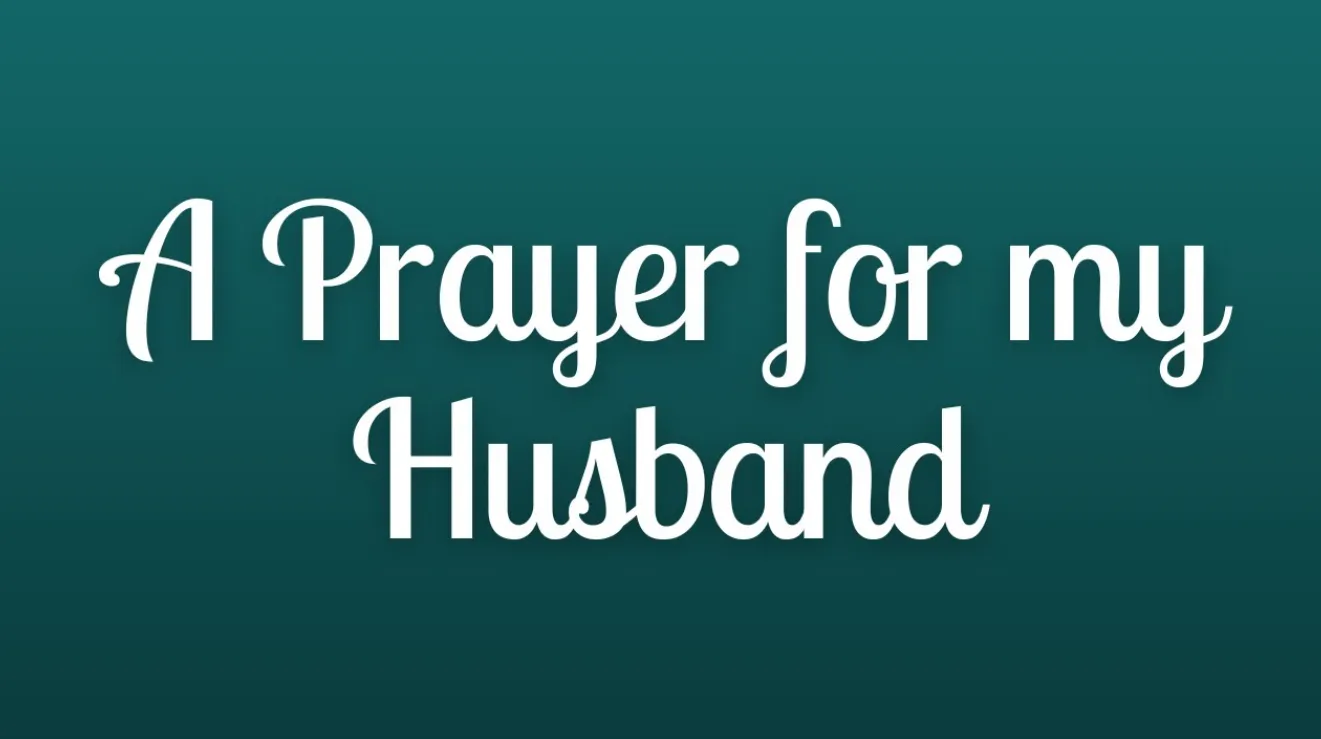 prayers for husband