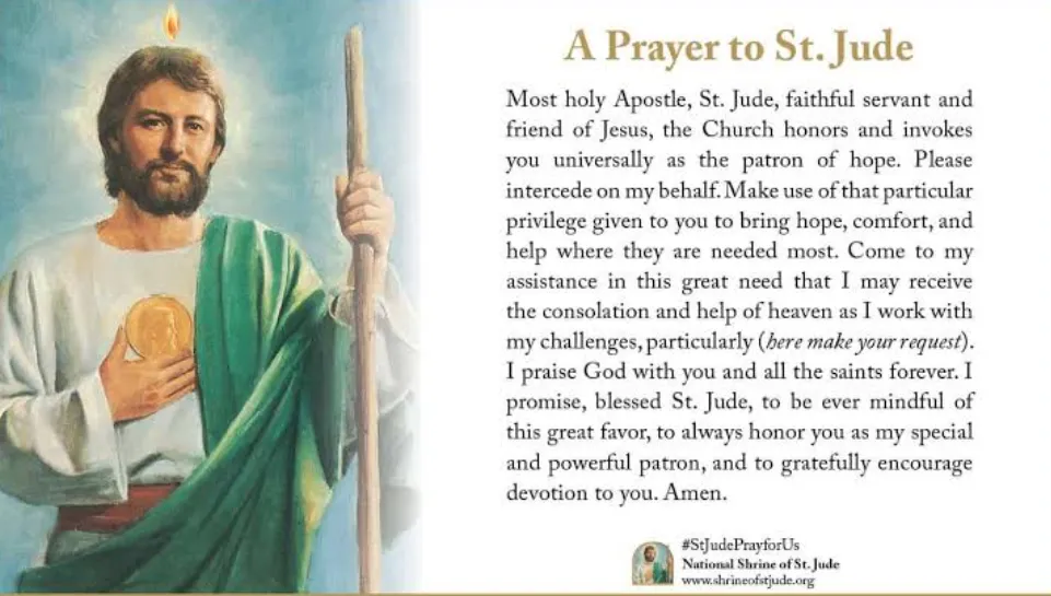prayers to st jude