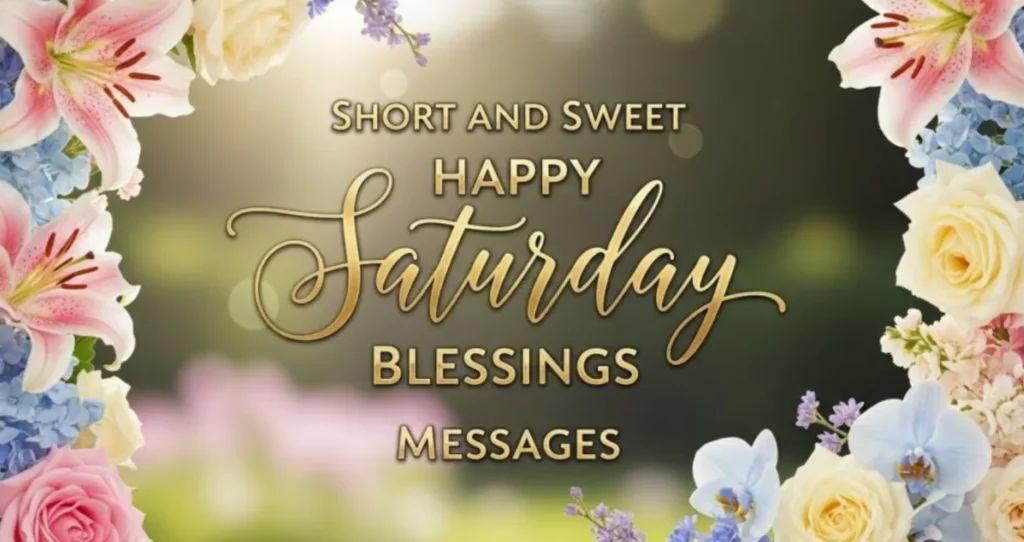 saturday blessings and prayers