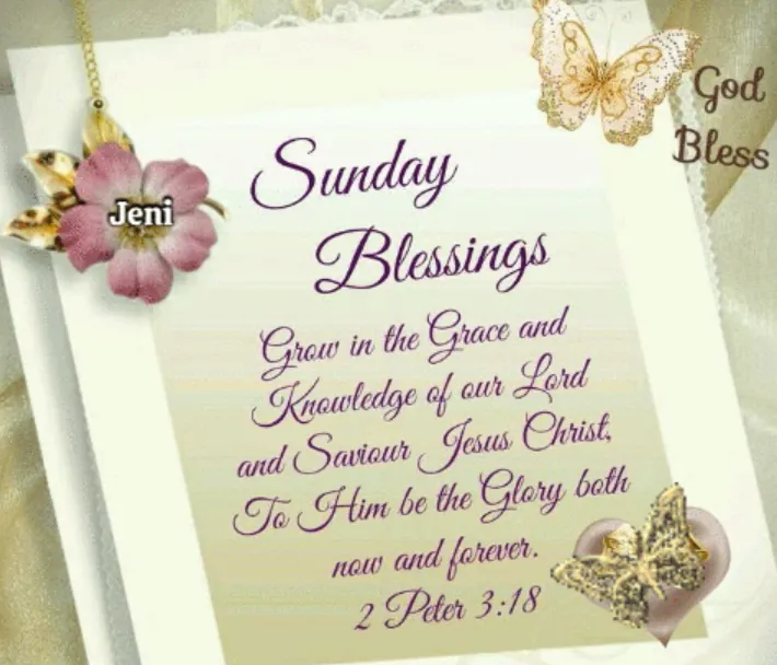 sunday blessings gif