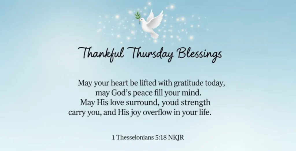 thankful thursday blessings
