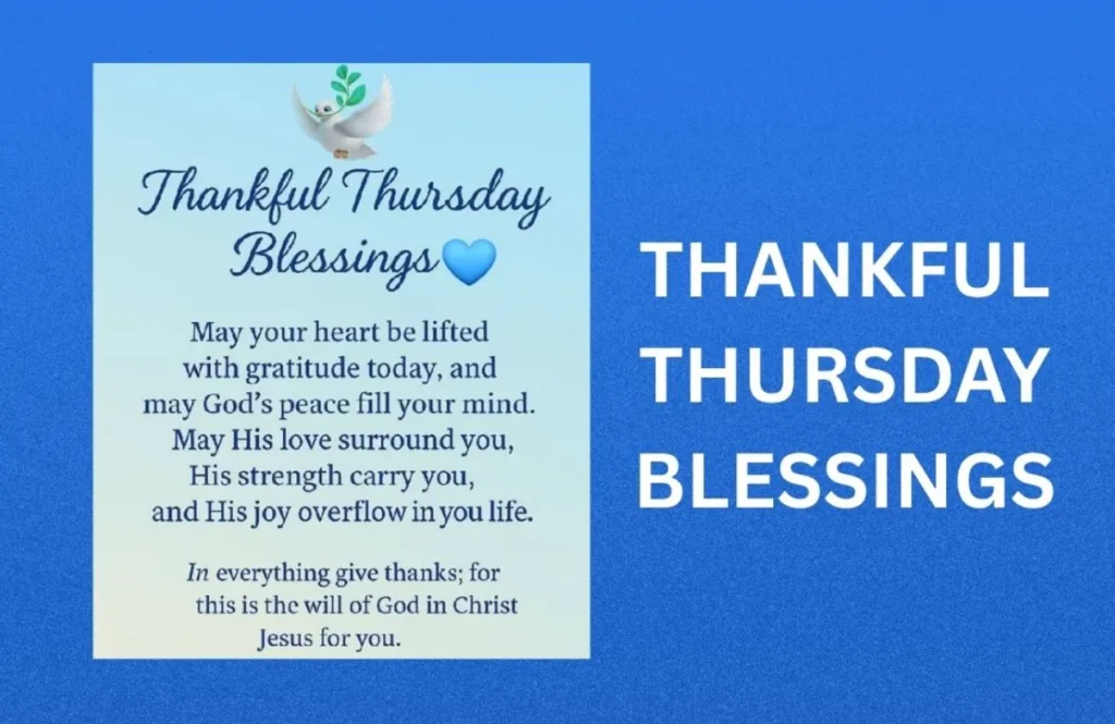 thankful thursday blessings