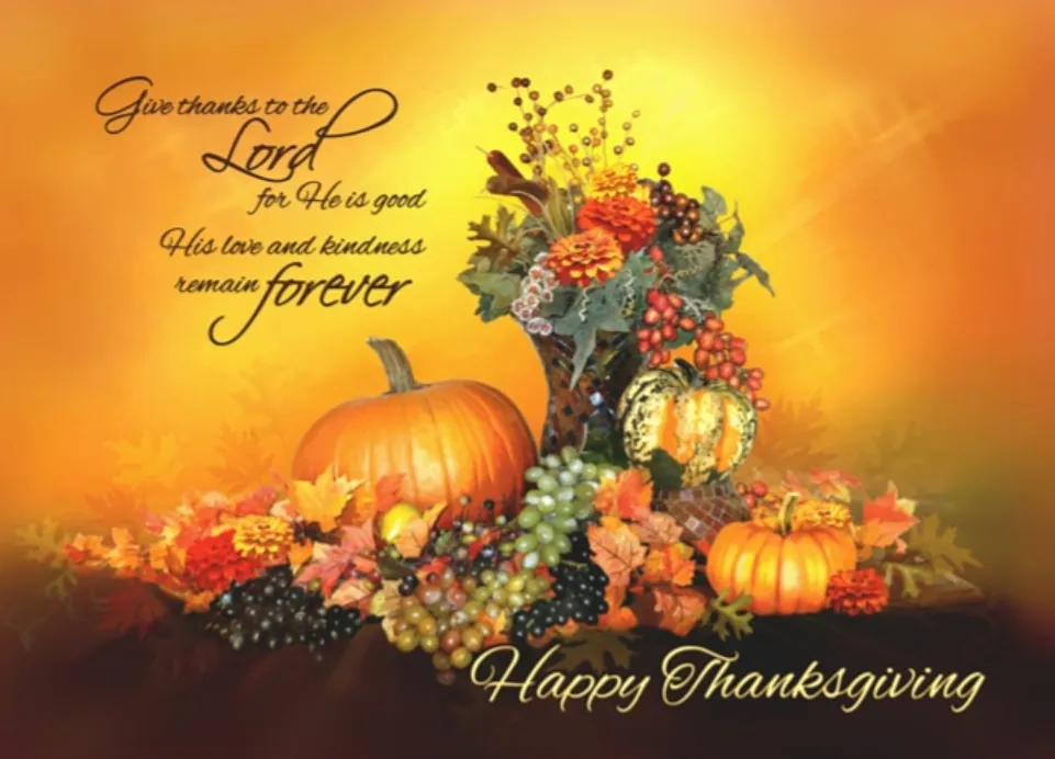 thanksgiving blessings