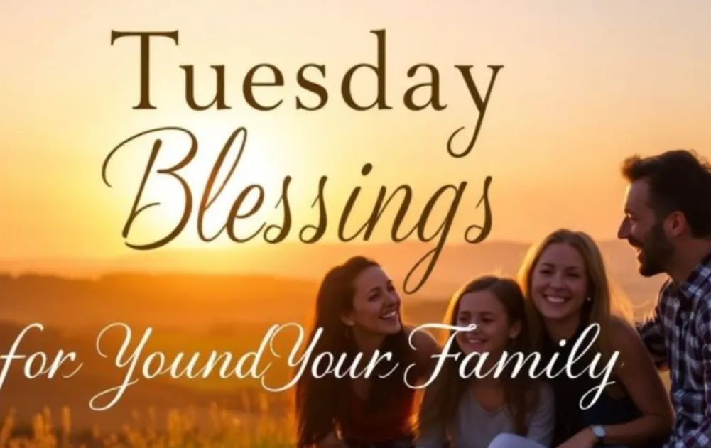 tuesday blessings and prayers